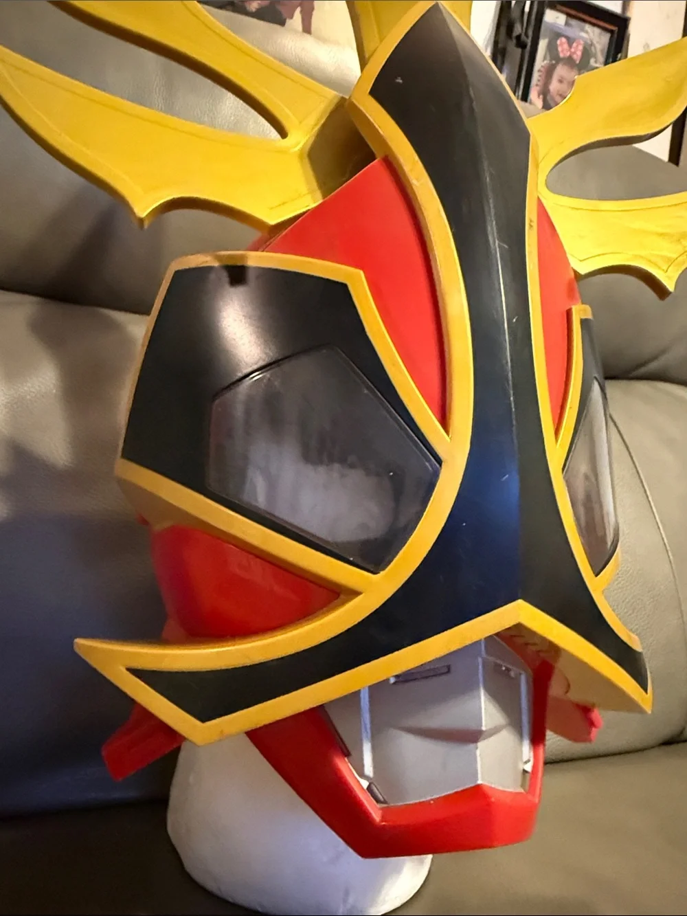 2012 Bandai Power Rangers Super Samurai Shogun Red Ranger Deluxe Talking Mask
